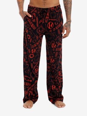 Hot Topic Twenty One Pilots Clancy Lounge Pants Size Large EUC/LN